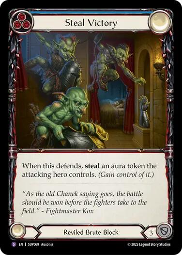 Steal Victory [SUP069] [Super Slam] Rainbow Foil