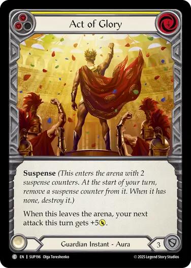 Act of Glory (Yellow) [SUP196] [Super Slam]