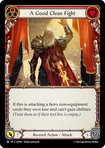 A Good Clean Fight [SUP021] [Super Slam] Rainbow Foil