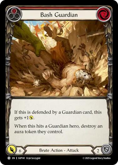 Bash Guardian [SUP141] [Super Slam] Rainbow Foil