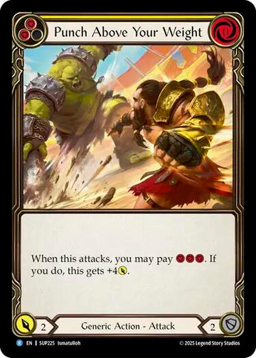 Punch Above Your Weight (Yellow) [SUP225] [Super Slam]