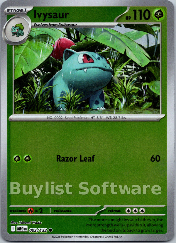 Ivysaur [002/132] [Mega Evolution] Reverse Holofoil
