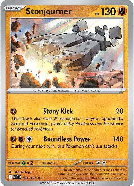Stonjourner [081/132] [Mega Evolution] Reverse Holofoil