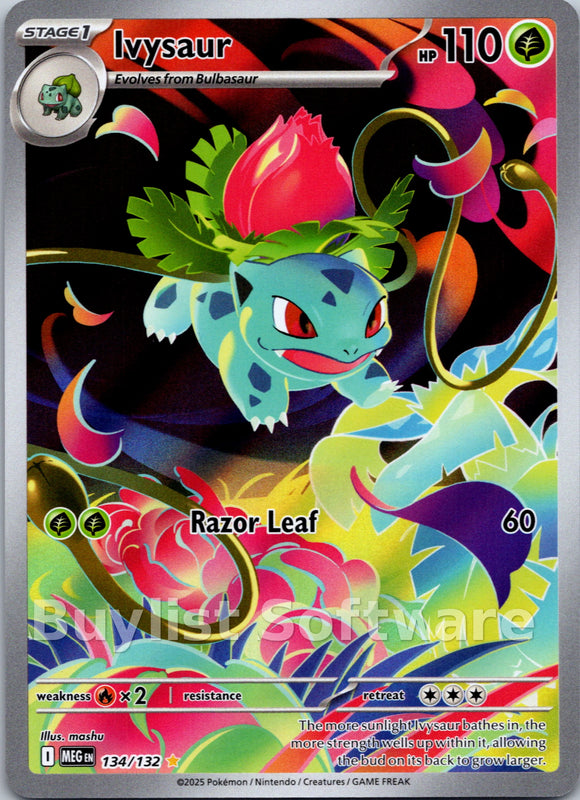 Ivysaur [134/132] [Mega Evolution] Holofoil