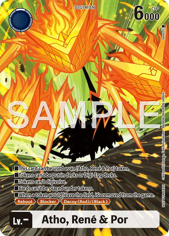 Atho, Rene & Por (Token) [] [Hackers' Slumber] Foil