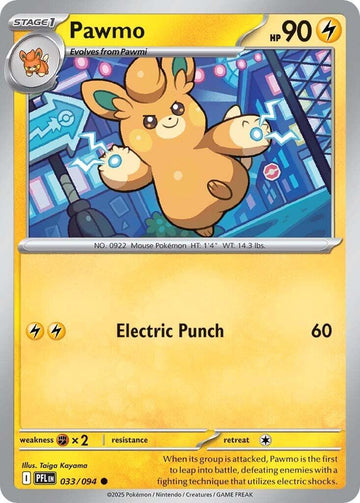 Pawmo [033/094] [Phantasmal Flames]