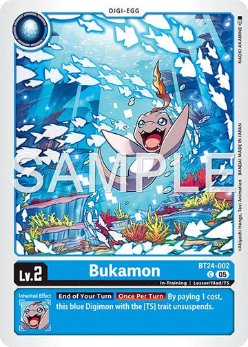 Bukamon [BT24-002 C] [Time Stranger]