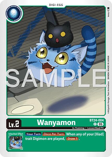 Wanyamon [BT24-004 C] [Time Stranger]