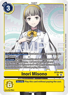 Inori Misono [BT24-084 SR] [Time Stranger] Foil