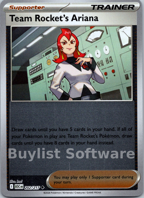 Team Rocket's Ariana