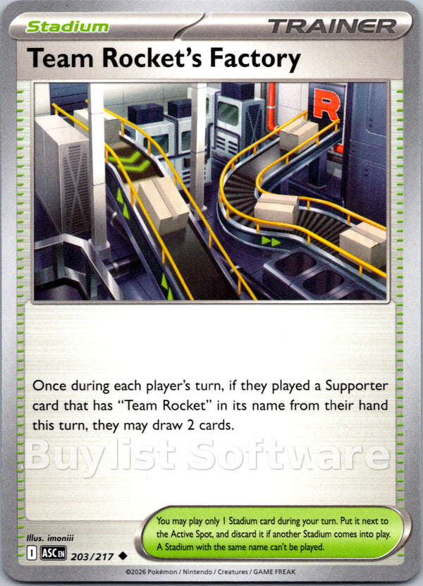 Team Rocket's Factory