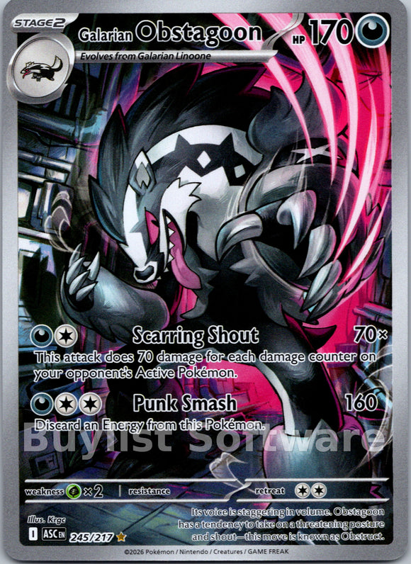 Galarian Obstagoon