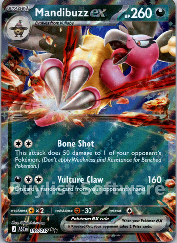 Mandibuzz ex [139/217] [Ascended Heroes] Holofoil