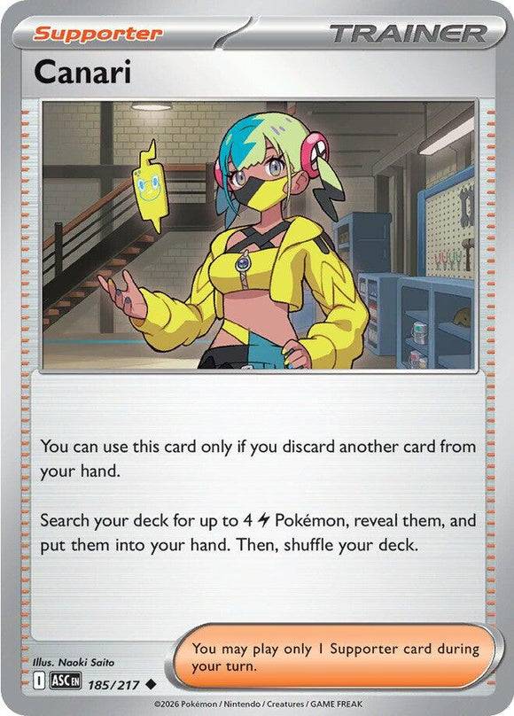 Canari [185/217] [Ascended Heroes] Reverse Holofoil