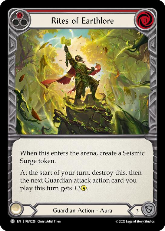 Rites Of Earthlore (Red)