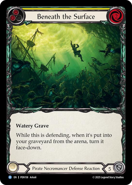 Beneath The Surface (Yellow)