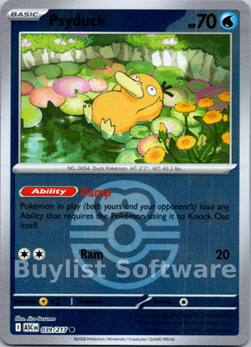Psyduck (Love Ball) [039/217] [Ascended Heroes] Reverse Holofoil