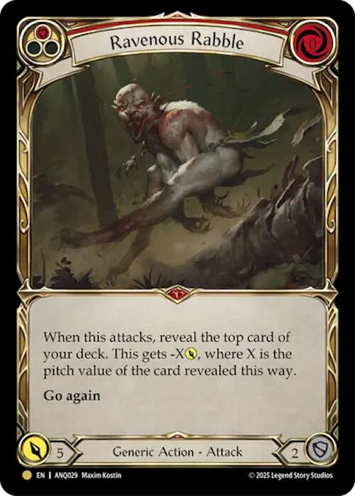 Ravenous Rabble (Red) (ANQ029)
