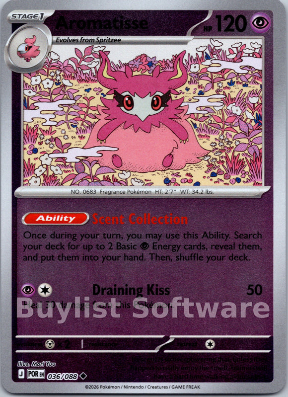Aromatisse [036/088] [Perfect Order] Reverse Holofoil