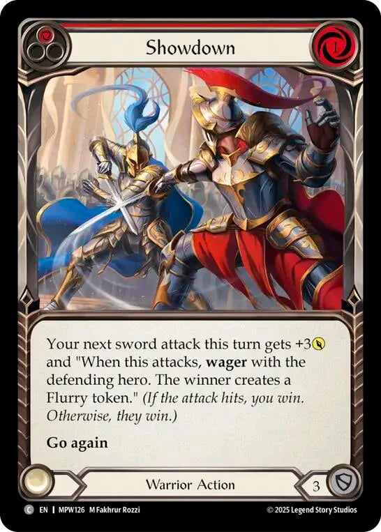 7f998800-094f-4d95-9b49-c412d4de43f2 | fab-mpw126-nf-mastpackwarr-r-com-nm | Showdown (Red)