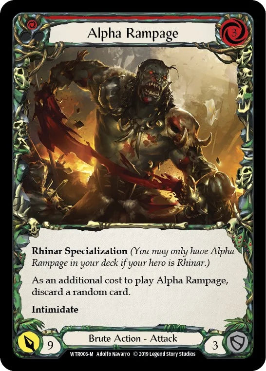 7f998800-094f-4d95-9b49-c412d4de43f2 | fab-wtr006-1en-welctorath-maj-nm | Alpha Rampage