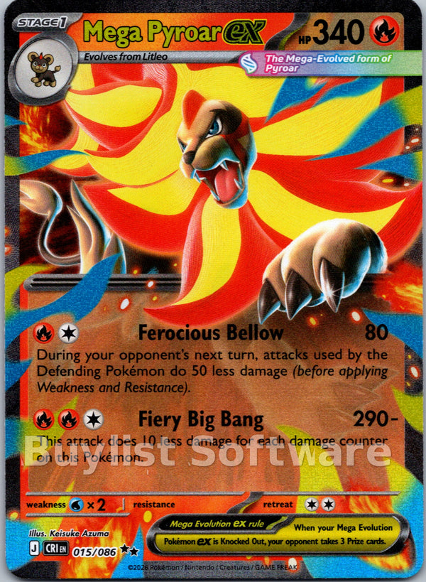 Mega Pyroar ex