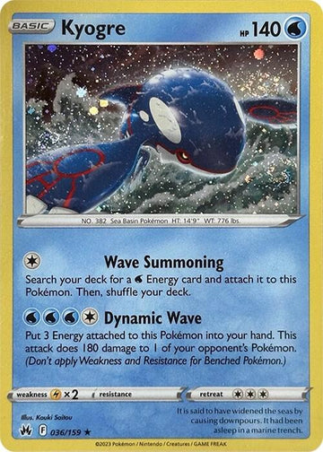 Kyogre (Pixel Holo)
