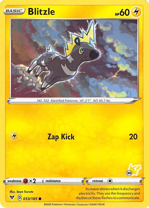 Blitzle (#30 Pikachu Stamped)