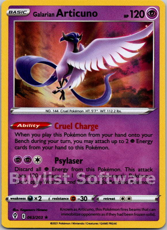 Galarian Articuno
