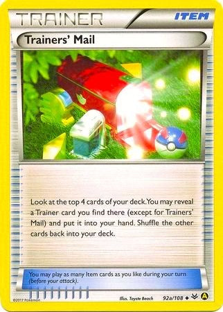 Trainers' Mail (Non-Holo)