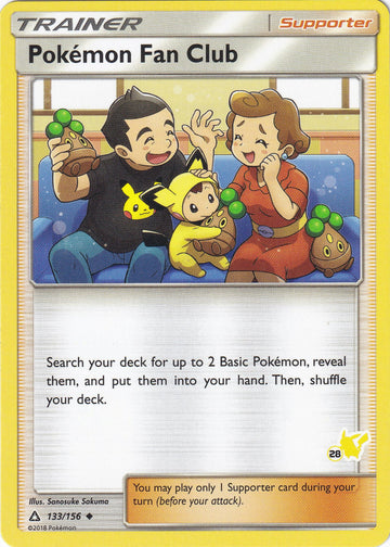 Pokemon Fan Club (#28 Pikachu Stamped)