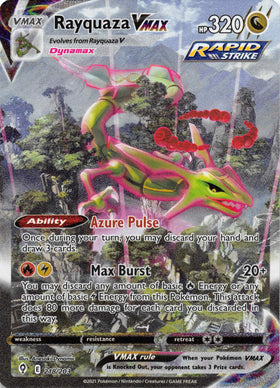 Rayquaza VMAX (Alternate Art Secret)