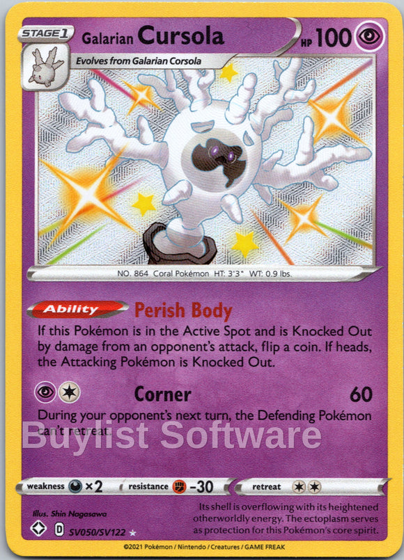 Galarian Cursola