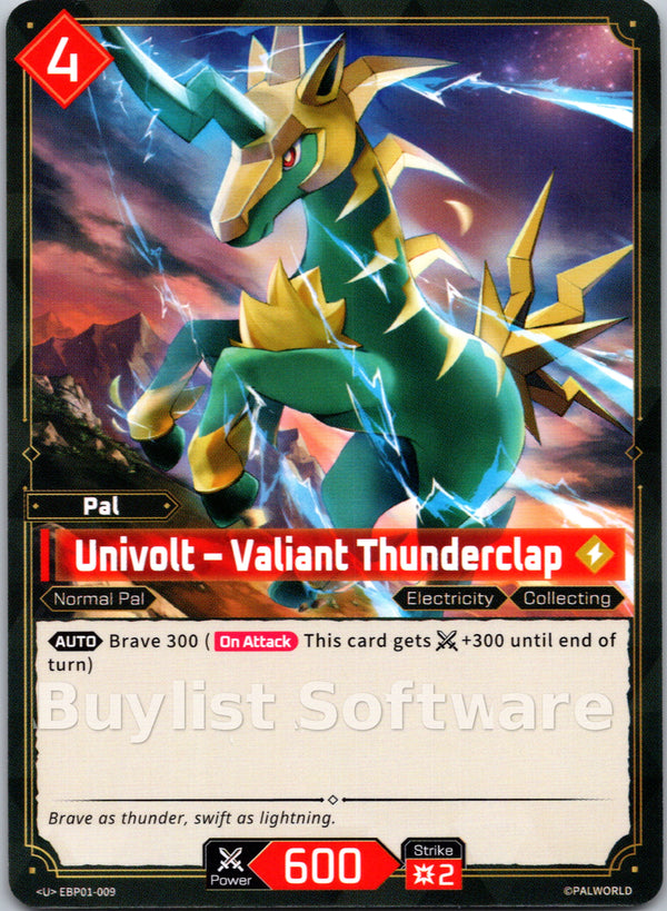 Univolt – Valiant Thunderclap