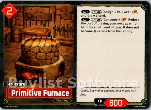 Primitive Furnace