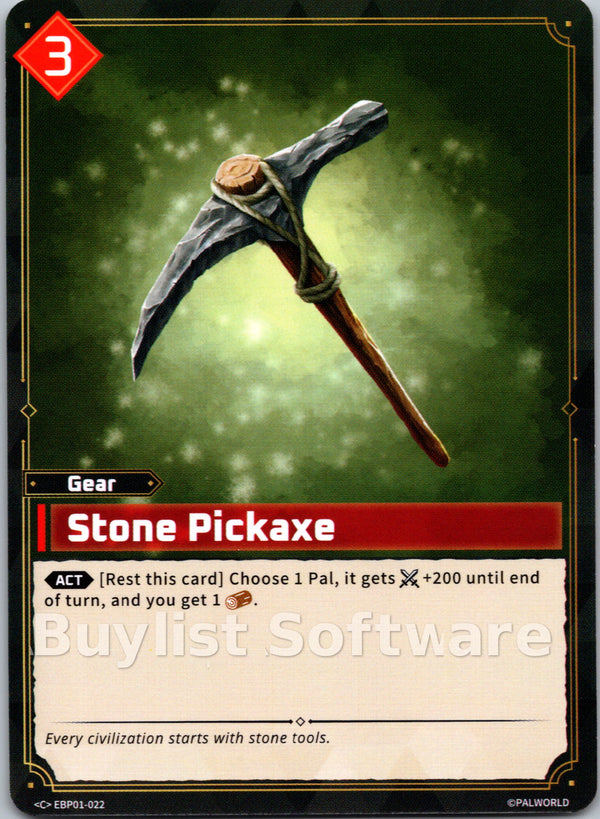 Stone Pickaxe