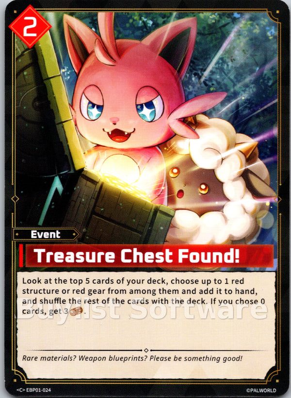 Treasure Chest Found!