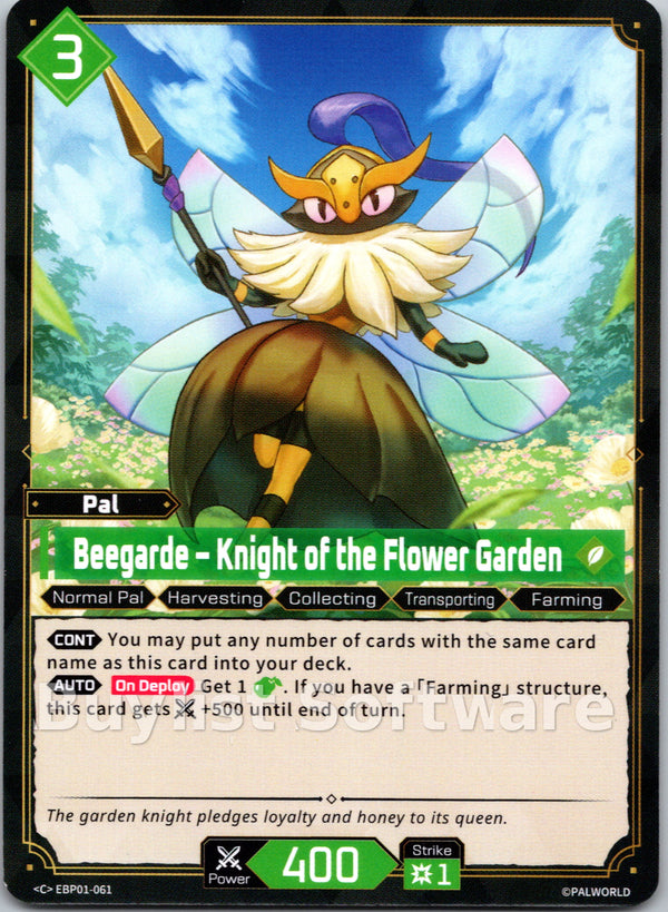 Beegarde – Knight of the Flower Garden