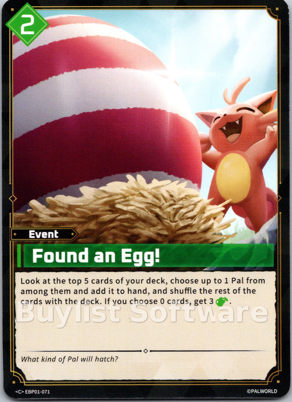 Found an Egg!