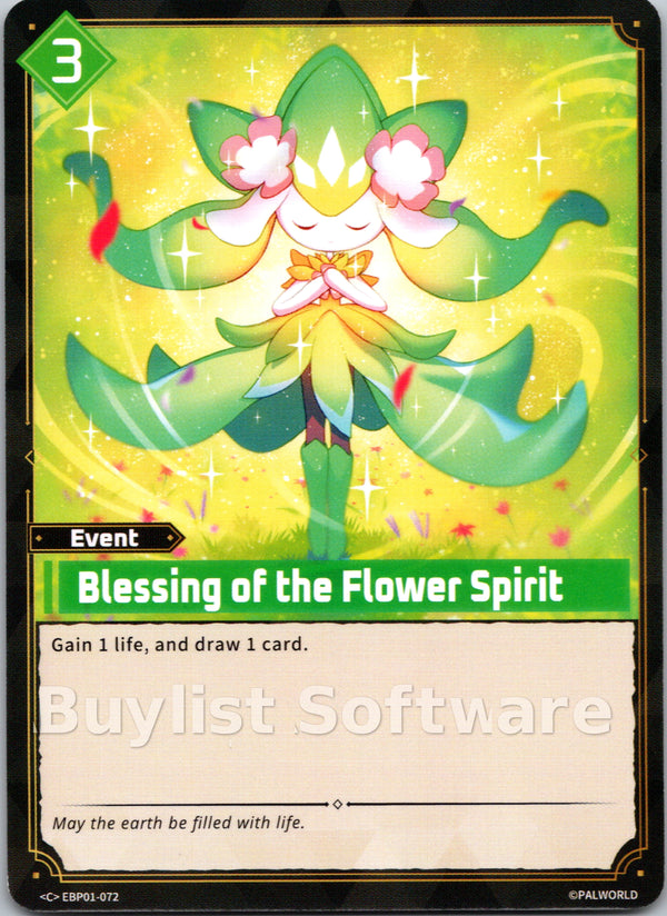 Blessing of the Flower Spirit