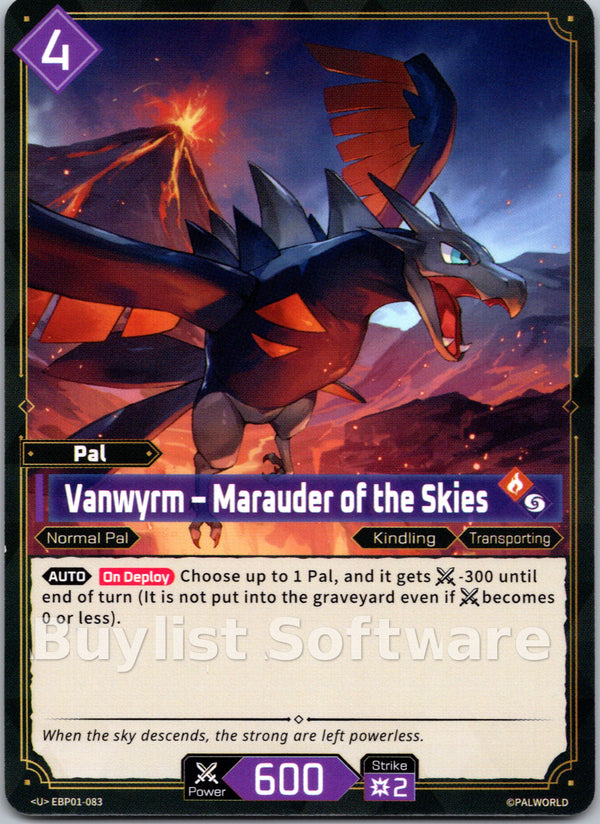 Vanwyrm – Marauder of the Skies
