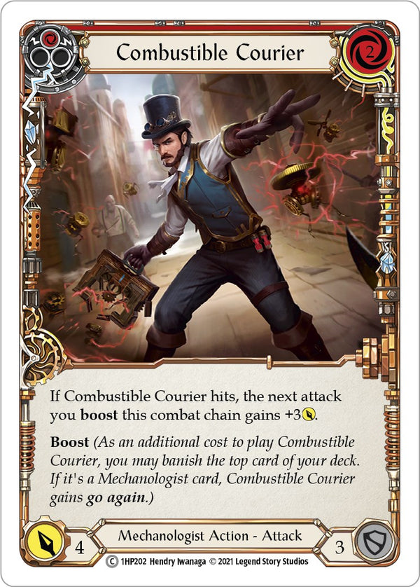 Combustible Courier (Red)