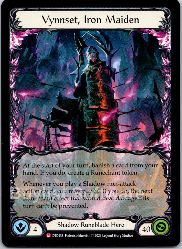 Vynnset, Iron Maiden