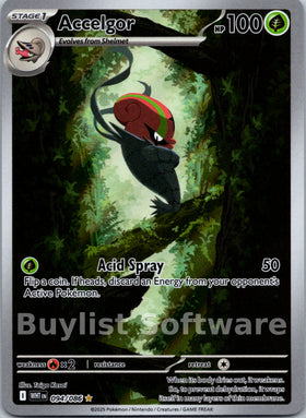 Accelgor [094/086] [White Flare] Holofoil