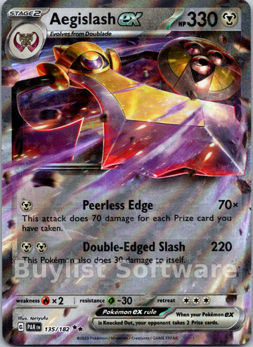 Aegislash ex [135/182] [Paradox Rift] Holofoil