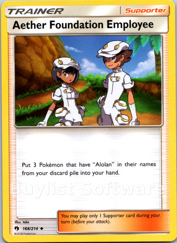 Aether Foundation Employee [168/214] [Lost Thunder]