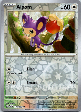 Aipom [145/182] [Paradox Rift] Reverse Holofoil