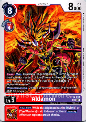 Aldamon [BT17-014] [Secret Crisis]