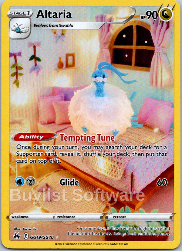 Altaria [GG19/GG70] [Crown Zenith: Galarian Gallery] Holofoil
