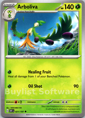 Arboliva [021/197] [Obsidian Flames]